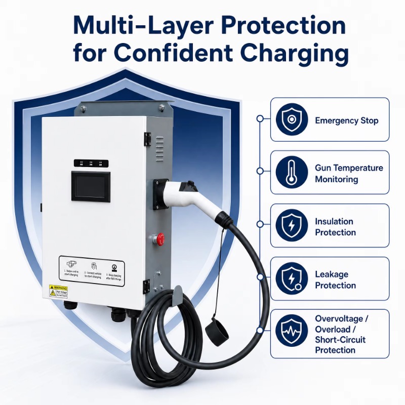 Floor-mounted Charging Station - Fast Ev Charger 评论和价格