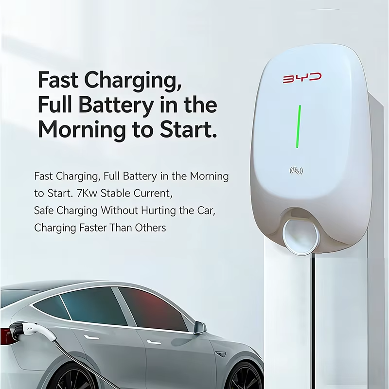 7KW Wall‑Mounted AC EV Chargin - Wallbox Ev 评论和价格