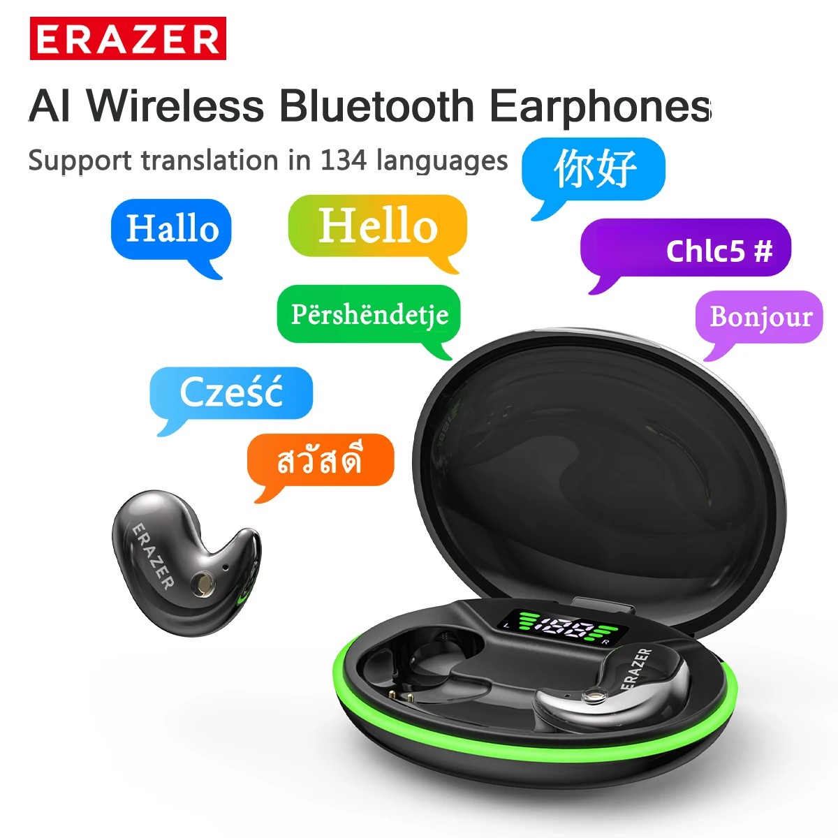 EARZER XF58 In-Ear Bluetooth H - Type 2 Charger 评论和价格