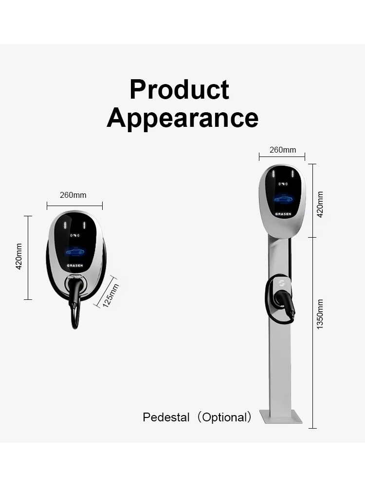 Home EV Charger 7kW 22kW 32A T - Type 2 Charger 评论和价格