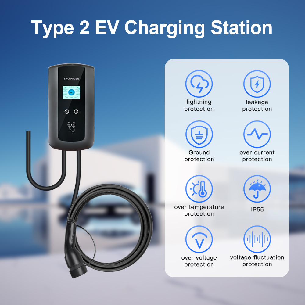 Kolanky 32A 7.2/22KW EV Chargi - Ev Charging Cable 评论和价格