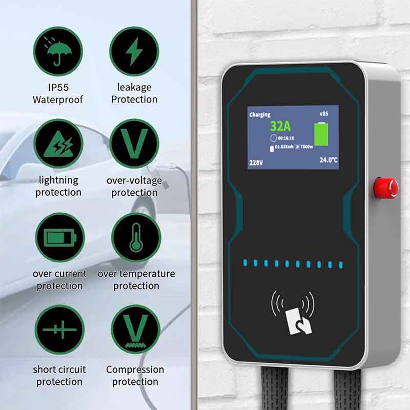 WUFEN EVSE Wallbox EV Car Char - Ev Charging Cable 评论和价格