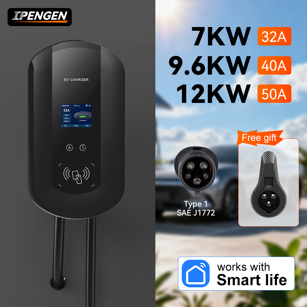 IPENGEN 32A/40A/50A EV Chargin - Ev Charging Cable 评论和价格